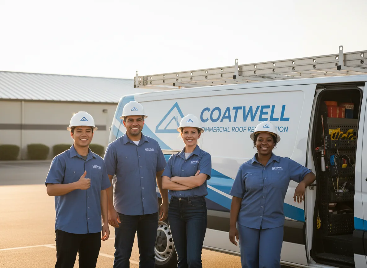 Commercial roof coating company in Sherwood, OH